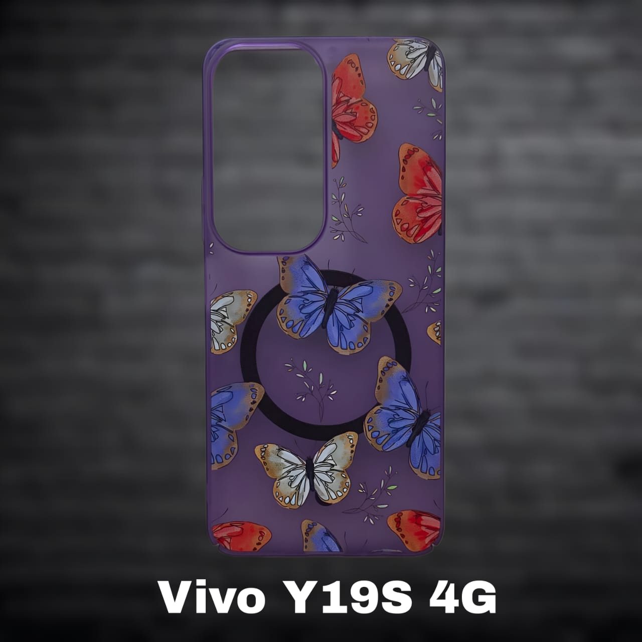 Premium Back Cover for Vivo Y19S 4G( Shock Proof , high Quality Material) Pack of : 1