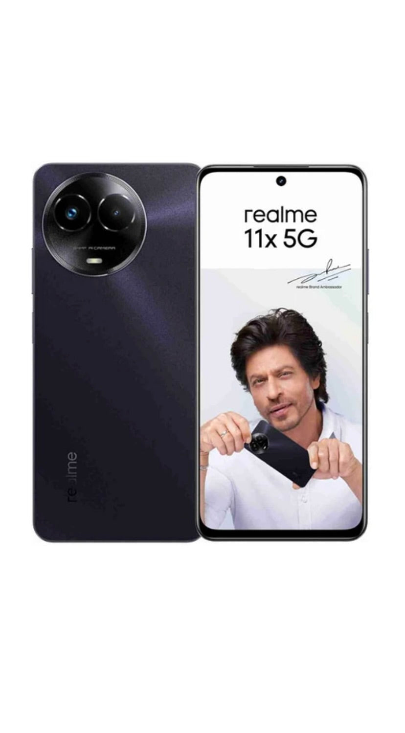 realme 11x 5G Midnight Black 8GB RAM, 128GB ROM (1 Year Seller Warranty Support)