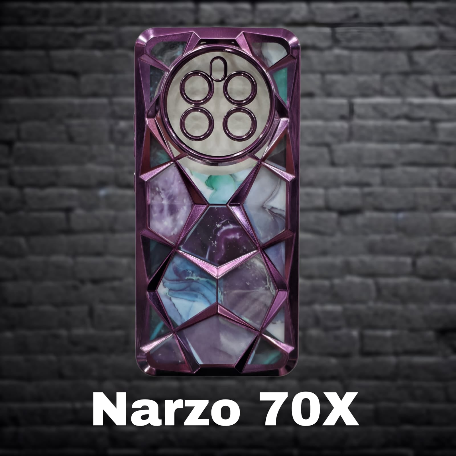 Premium Back Cover for Realme Narzo 70X( Shock Proof , high Quality Material) Pack of : 1