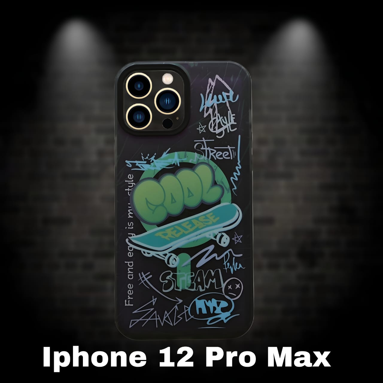 Premium Back Cover for Apple iPhone 12 Pro Max ( Shock Proof , high Quality Material) Pack of : 1
