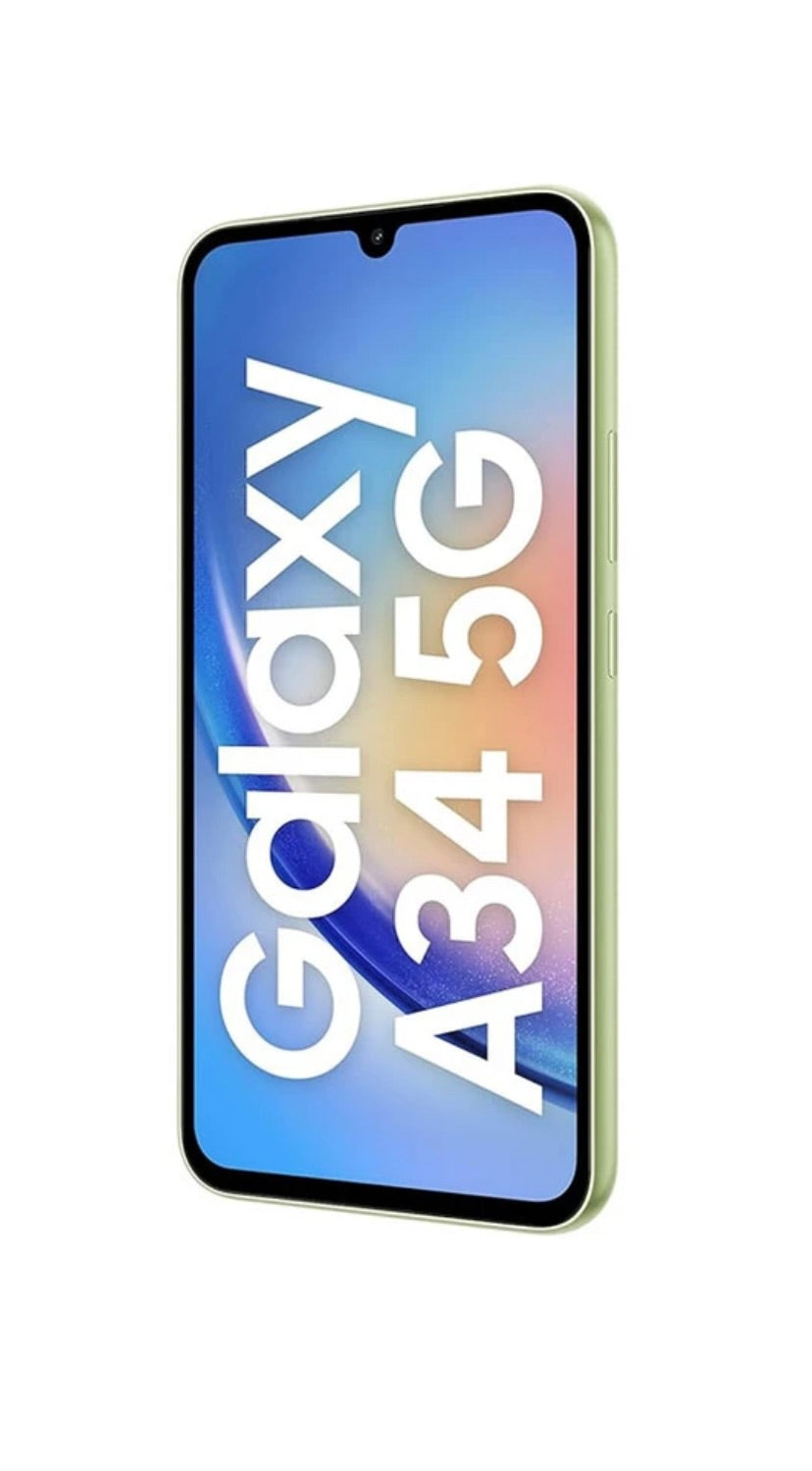 Samsung Galaxy A34 5G Awesome Lime 8GB RAM, 128GB ROM (1 Year Seller Warranty Support)