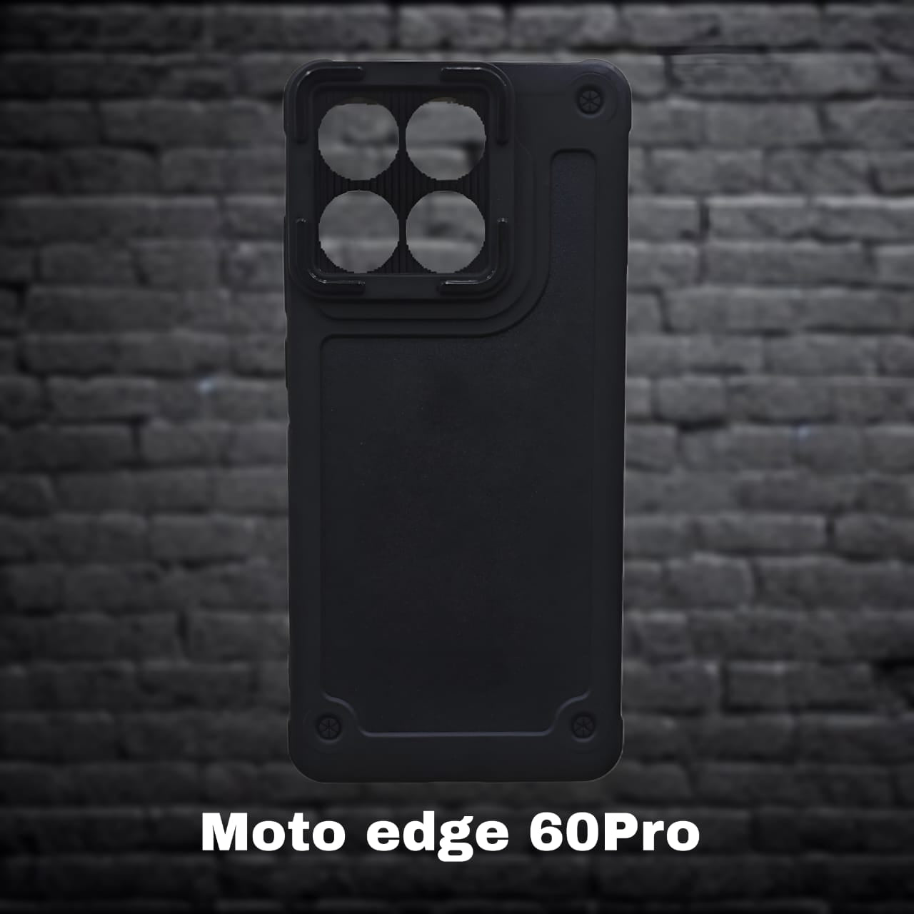 Premium Back Cover for Moto Edge 60 Pro( Shock Proof , high Quality Material) Pack of : 1
