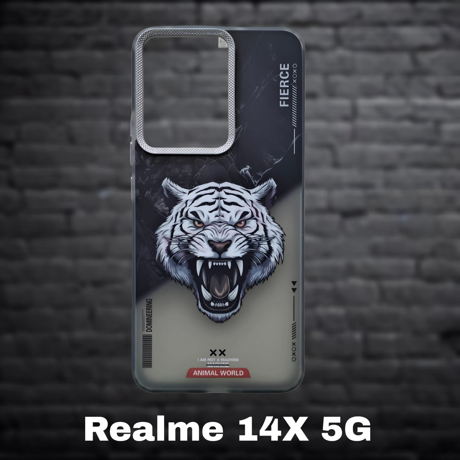 Premium Back Cover for Realme 14X 5G ( Shock Proof , high Quality Material) Pack of : 1