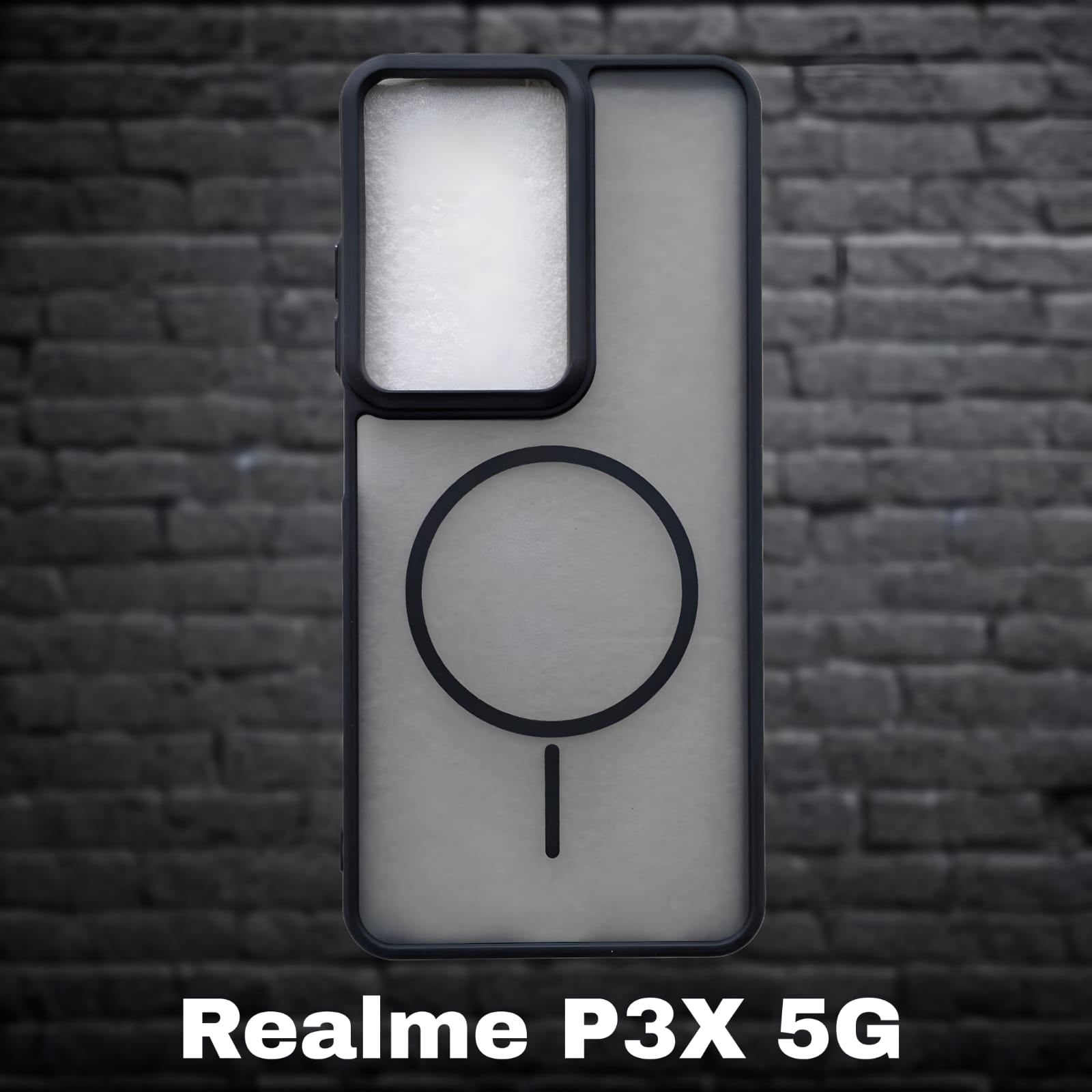Premium Back Cover for Realme P3X 5G ( Shock Proof , high Quality Material) Pack of : 1