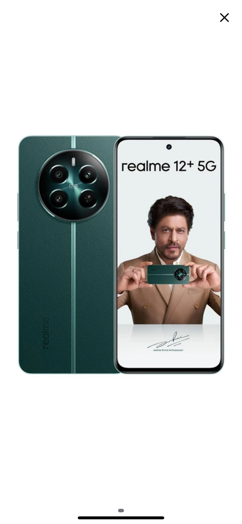 realme 12 Plus Pioneer Green 8GB RAM, 128GB ROM (1 Year Seller Warranty Support)