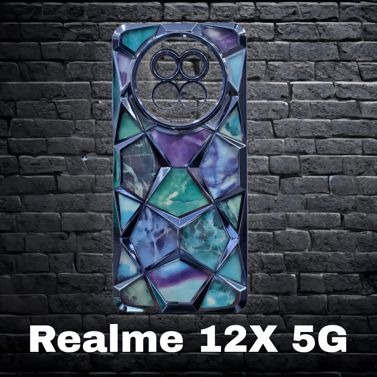 Premium Back Cover for Realme 12X 5G ( Shock Proof , high Quality Material) Pack of : 1