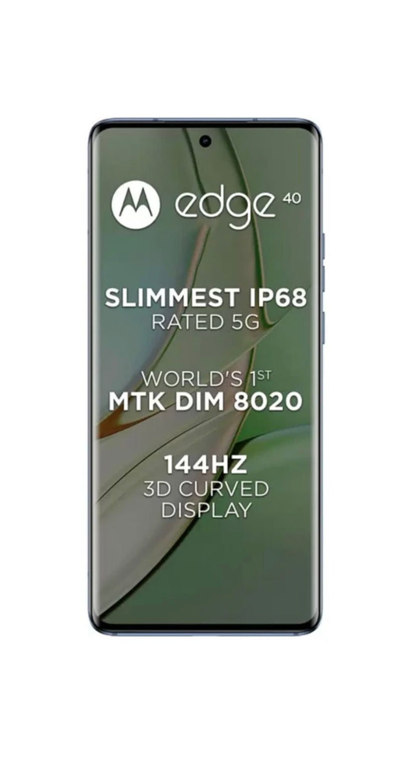 MOTOROLA Edge 40 Nebula Green 8GB RAM, 256GB ROM (1 Year Seller Warranty Support)