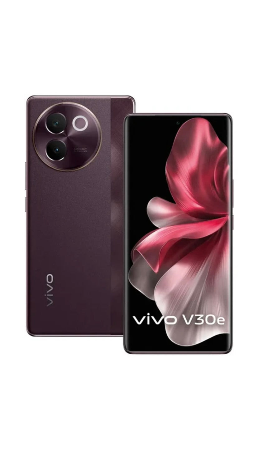 vivo V30e Velvet Red 8GB RAM, 128GB ROM (1 Year Seller Warranty Support)