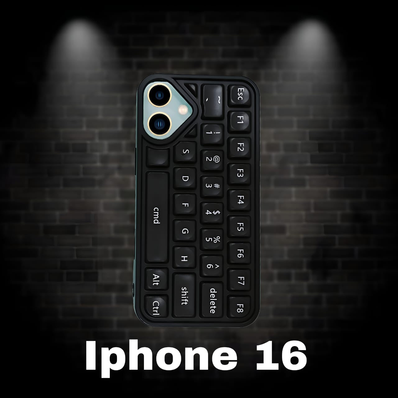 Premium Back Cover for Apple iPhone 16 ( Shock Proof , high Quality Material) Pack of : 1