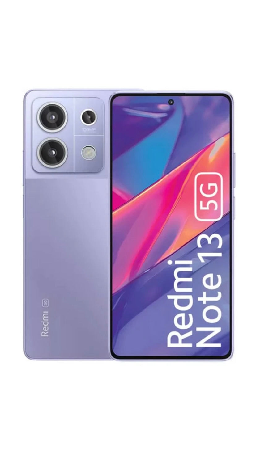 XIAOMI Redmi Note 13 5G Chromatic Purple 6GB RAM, 128GB ROM (1 Year Seller Warranty Support)