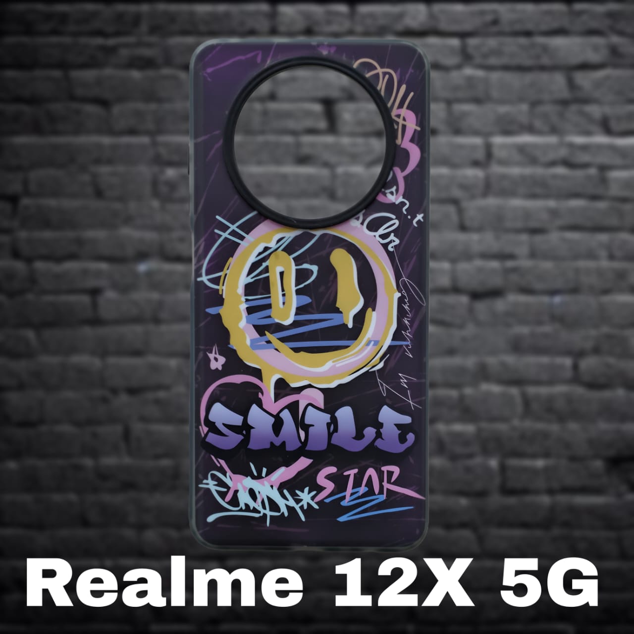 Premium Back Cover for Realme 12X 5G ( Shock Proof , high Quality Material) Pack of : 1