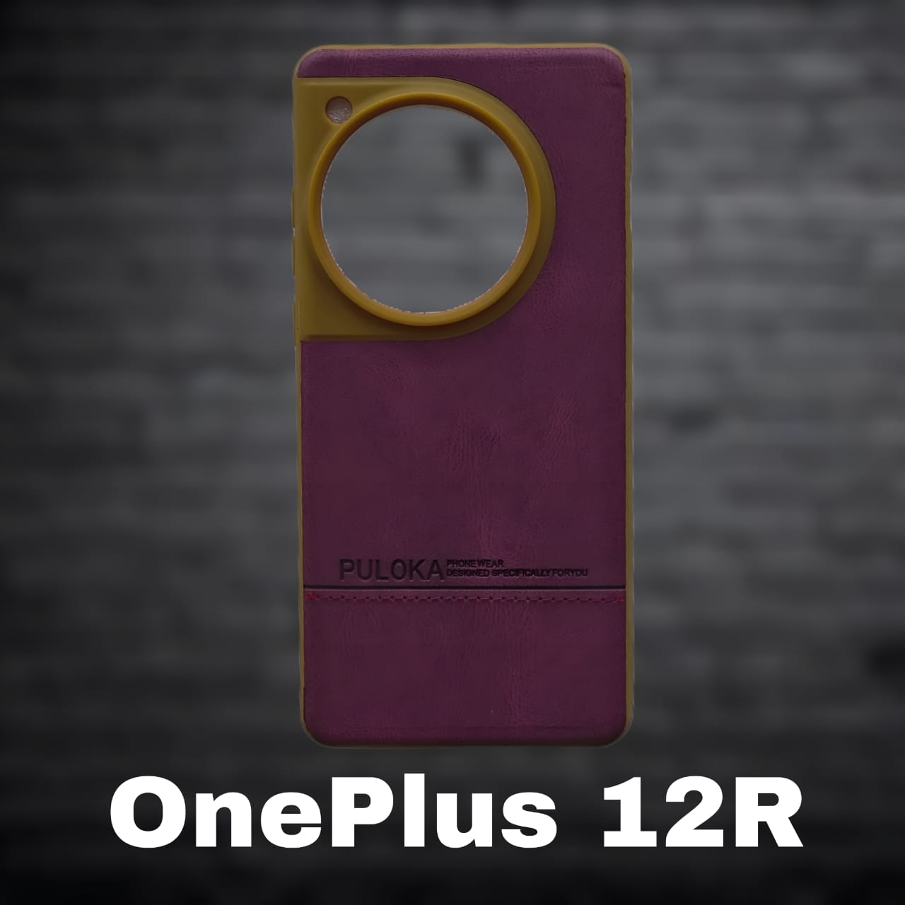 Premium Back Cover for OnePlus 12R ( Shock Proof , high Quality Material) Pack of : 1