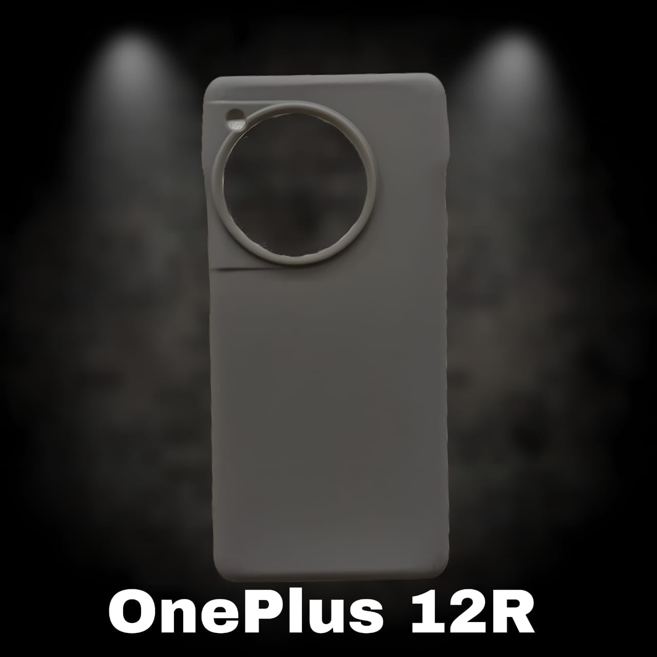 Premium Back Cover for OnePlus 12R ( Shock Proof , high Quality Material) Pack of : 1