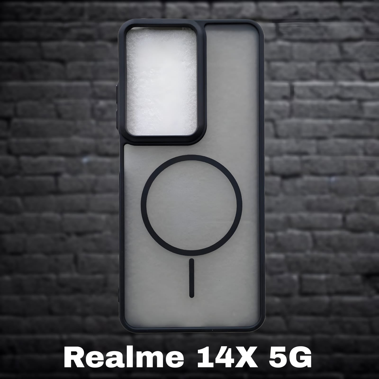 Premium Back Cover for Realme 14X 5G ( Shock Proof , high Quality Material) Pack of : 1