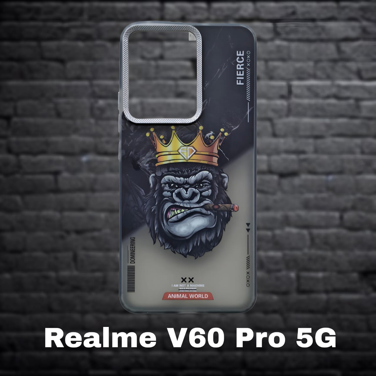 Premium Back Cover for Realme V60 Pro  5G( Shock Proof , high Quality Material) Pack of : 1