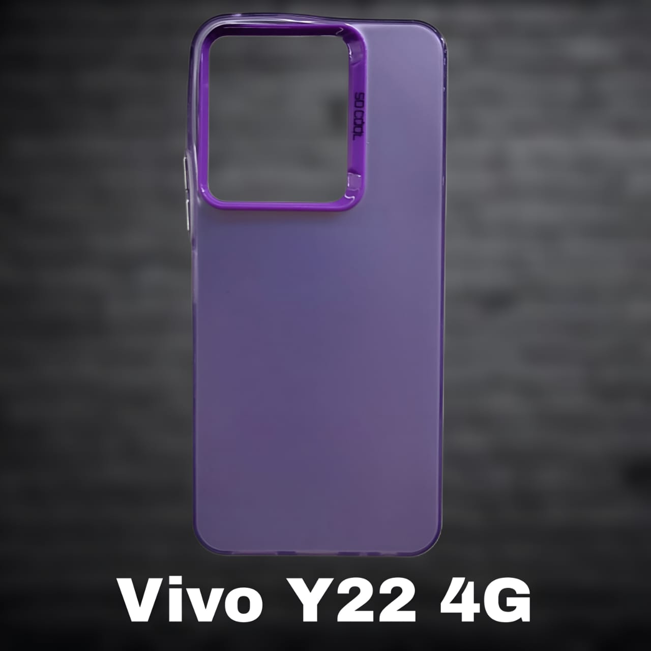 Premium Back Cover for Vivo Y22 4G( Shock Proof , high Quality Material) Pack of : 1