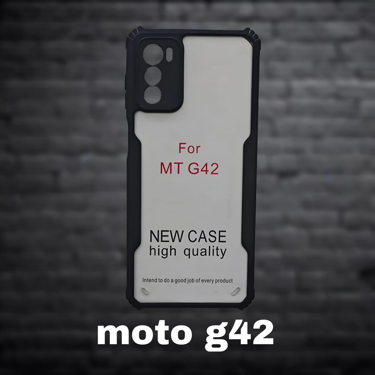 Premium Back Cover for Moto G42 ( Shock Proof , high Quality Material) Pack of : 1