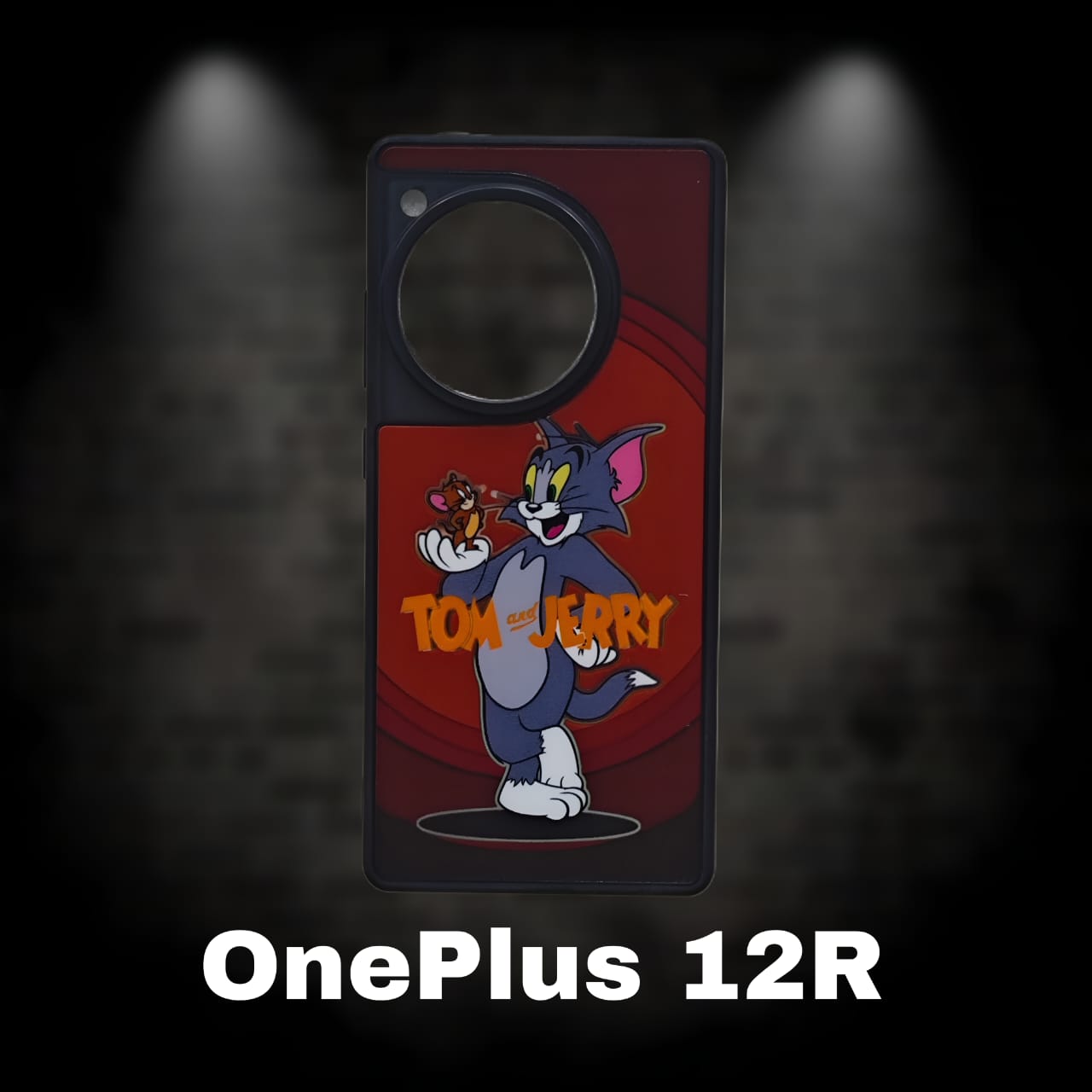 Premium Back Cover for OnePlus 12R ( Shock Proof , high Quality Material) Pack of : 1