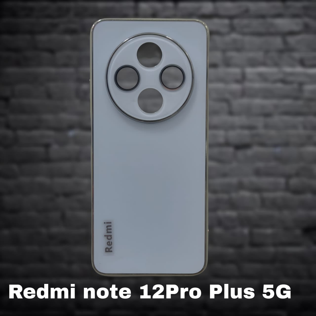 Premium Back Cover for Redmi Note 12 Pro Plus 5G( Shock Proof , high Quality Material) Pack of : 1