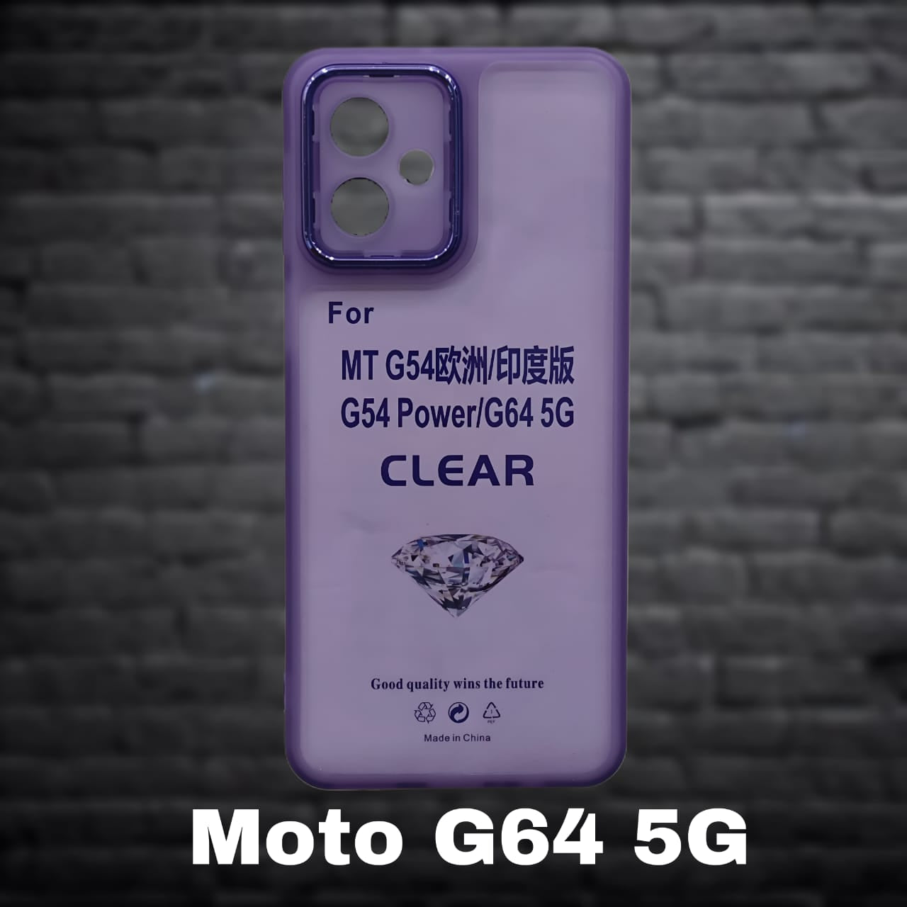 Premium Back Cover for Moto G64 5G ( Shock Proof , high Quality Material) Pack of : 1