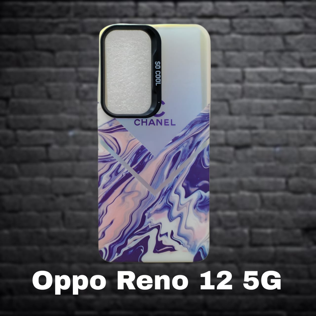 Premium Back Cover for Oppo Reno 12 5G ( Shock Proof , high Quality Material) Pack of : 1