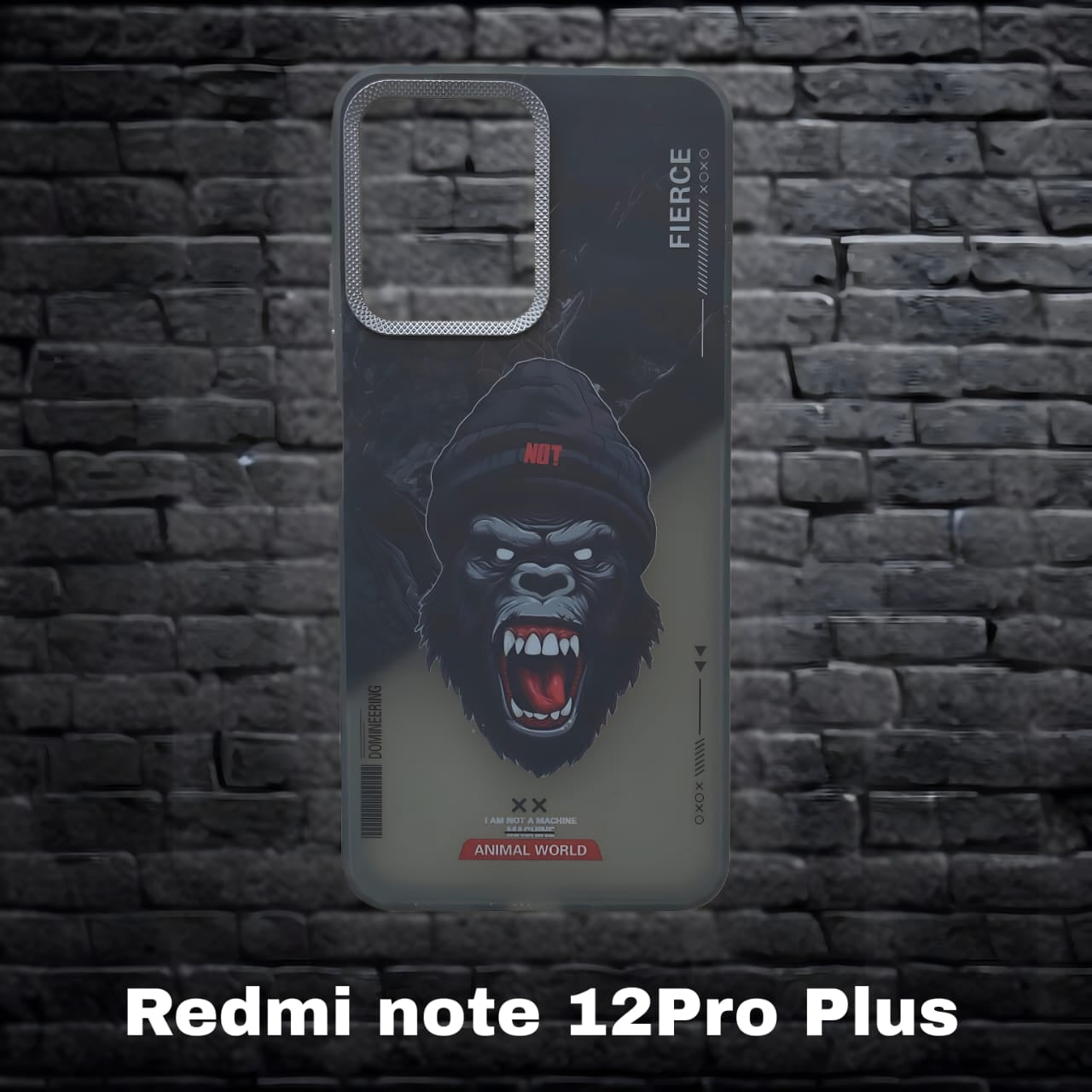 Premium Back Cover for Redmi Note 12 Pro Plus ( Shock Proof , high Quality Material) Pack of : 1