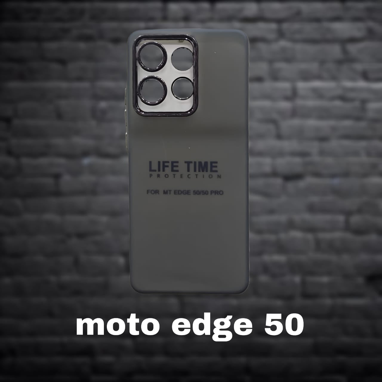 Premium Back Cover for Moto Edge50 ( Shock Proof , high Quality Material) Pack of : 1