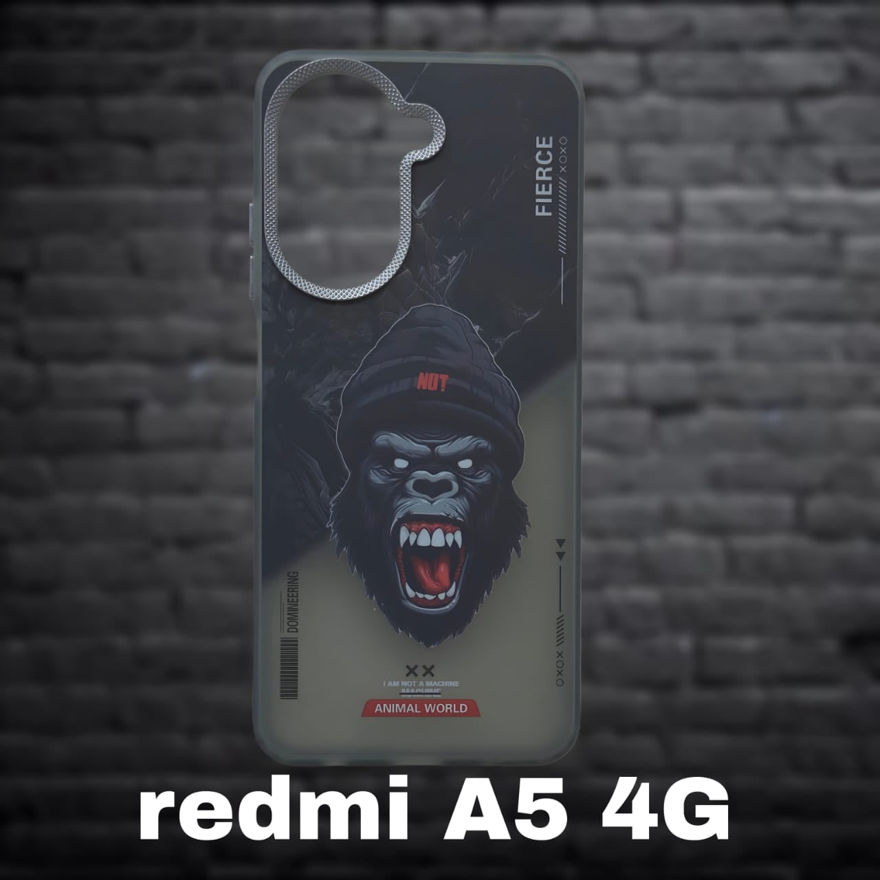 Premium Back Cover for Redmi A5 4G ( Shock Proof , high Quality Material) Pack of : 1