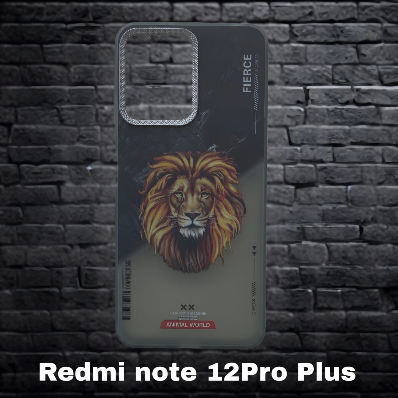 Premium Back Cover for Redmi Note 12 Pro Plus( Shock Proof , high Quality Material) Pack of : 1