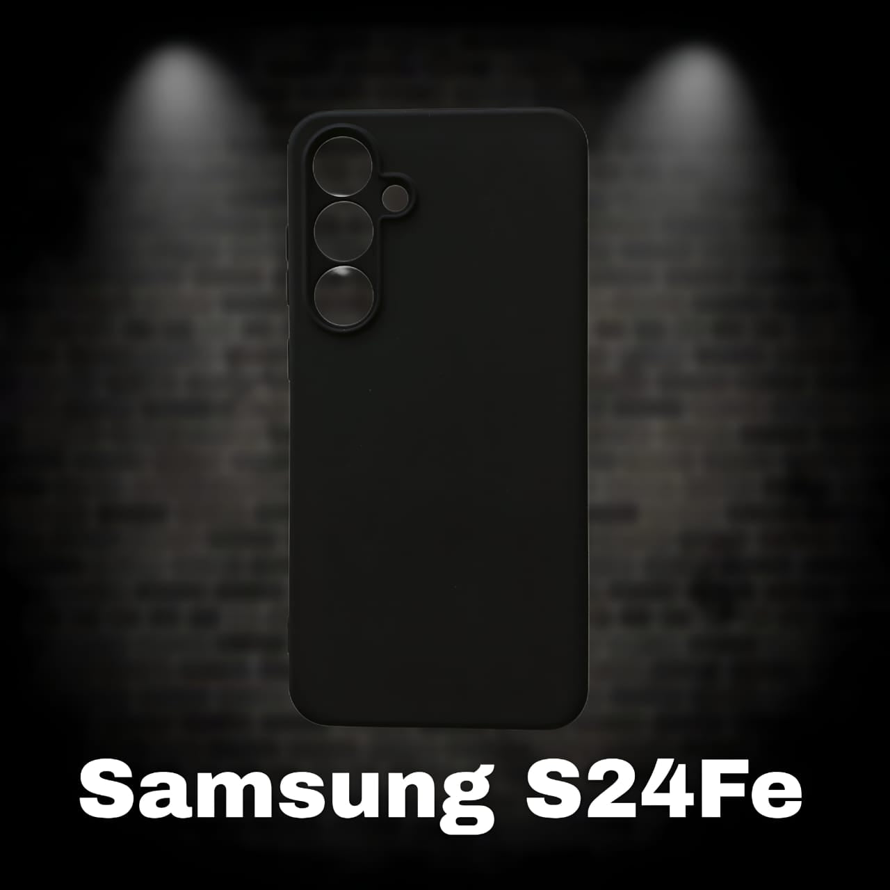 Premium Back Cover for Samsung S24 Fe( Shock Proof , high Quality Material) Pack of : 1