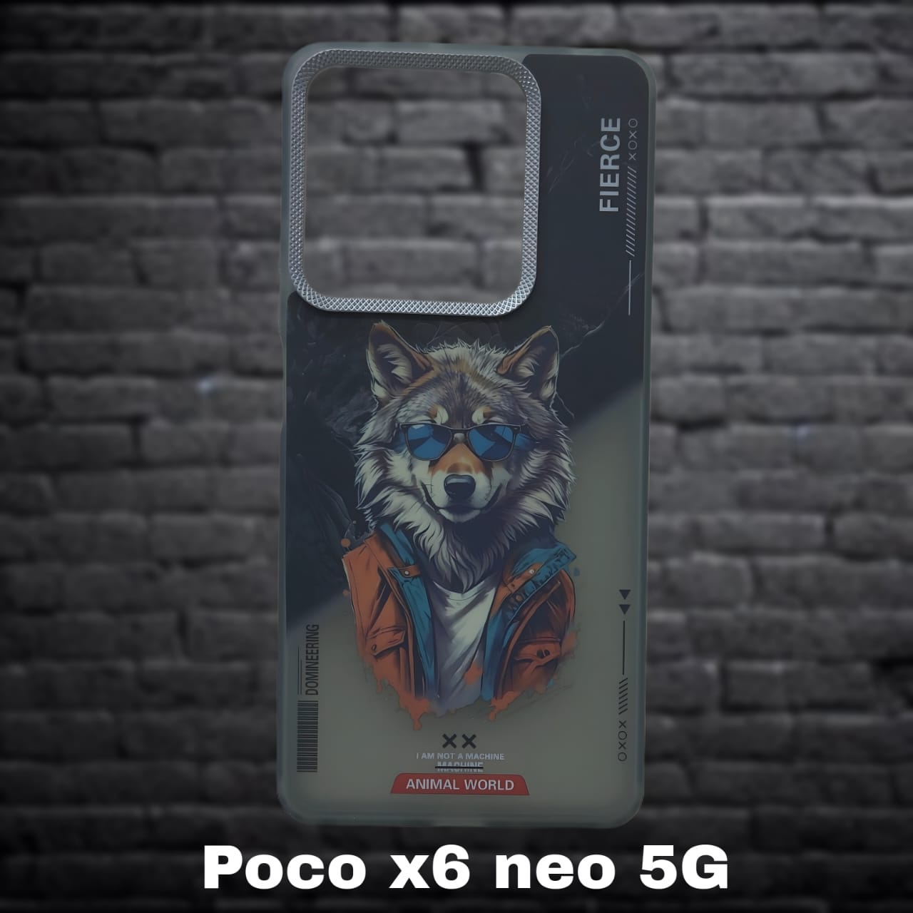 Premium Back Cover for Poco X6 Neo 5G( Shock Proof , high Quality Material) Pack of : 1