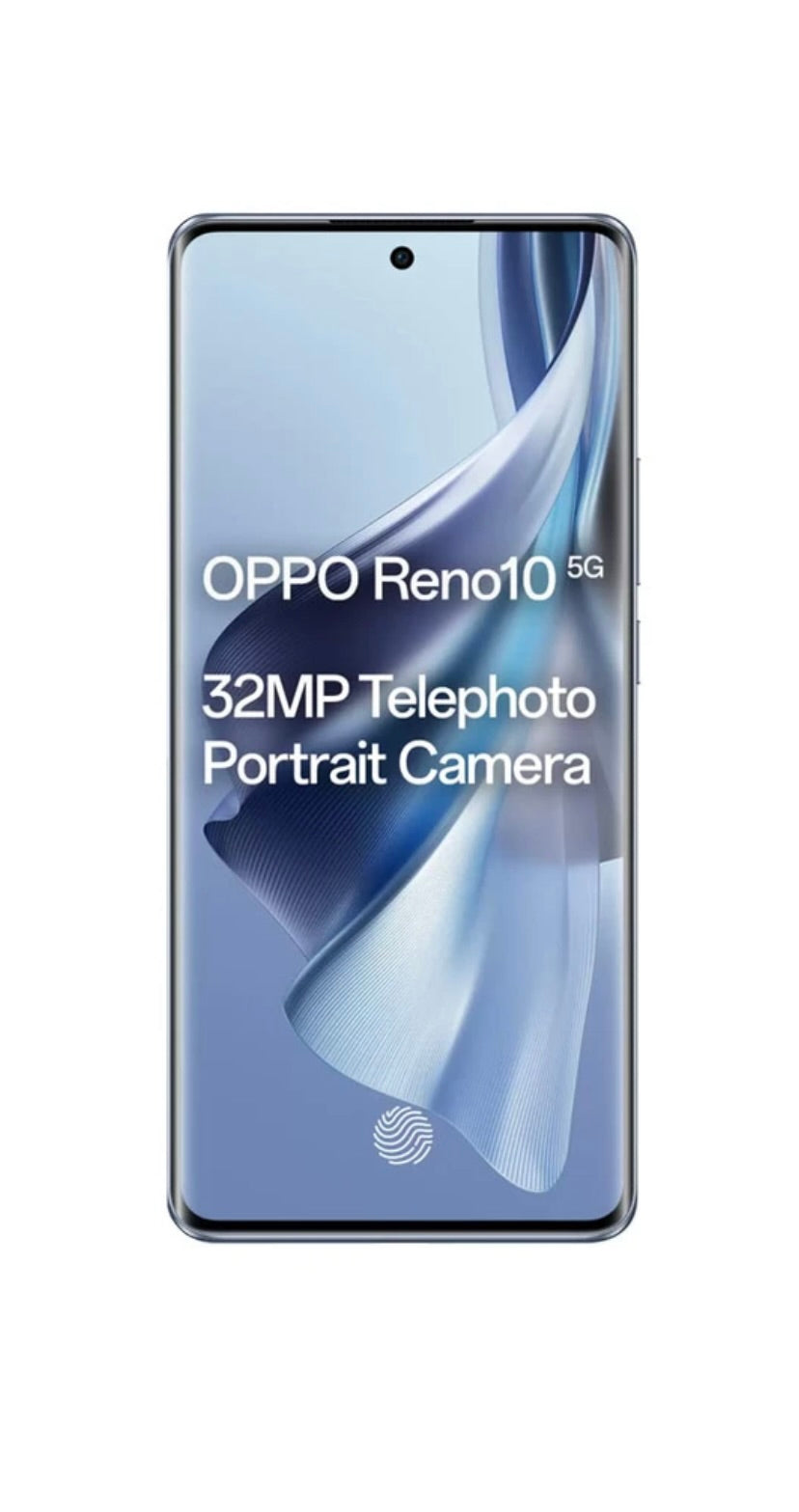 Oppo Reno 10 5G Ice Blue 8GB RAM, 256GB ROM ( 1 Year Seller Warranty)