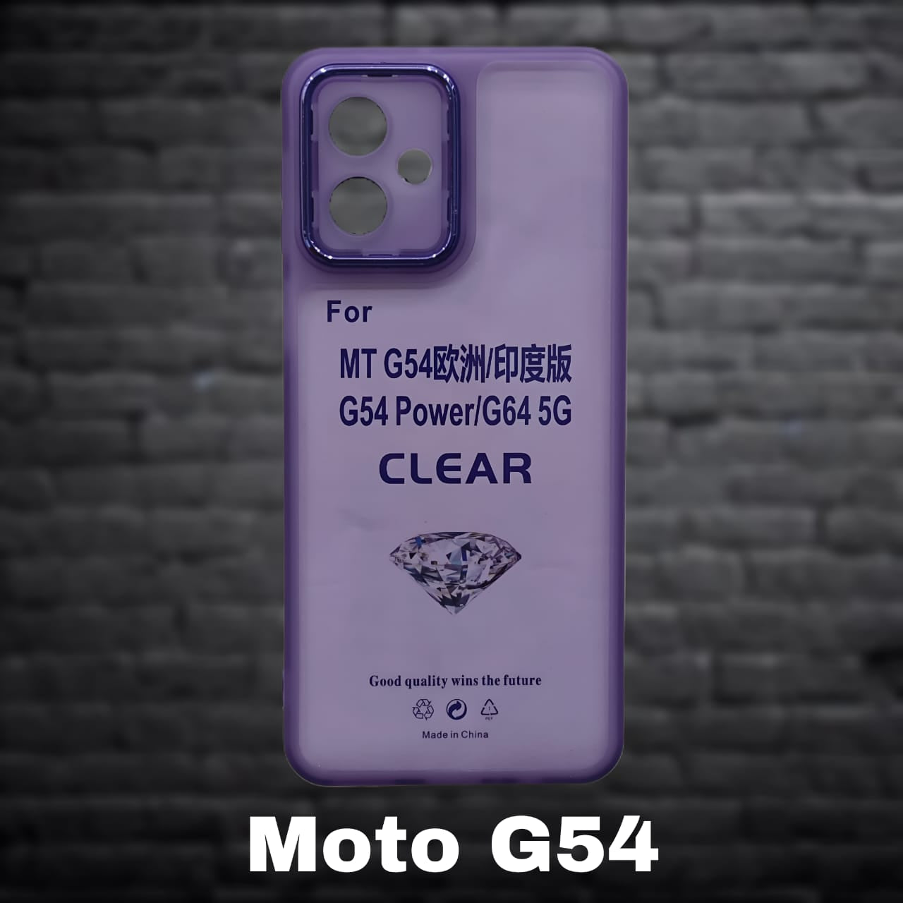 Premium Back Cover for Moto G54 ( Shock Proof , high Quality Material) Pack of : 1