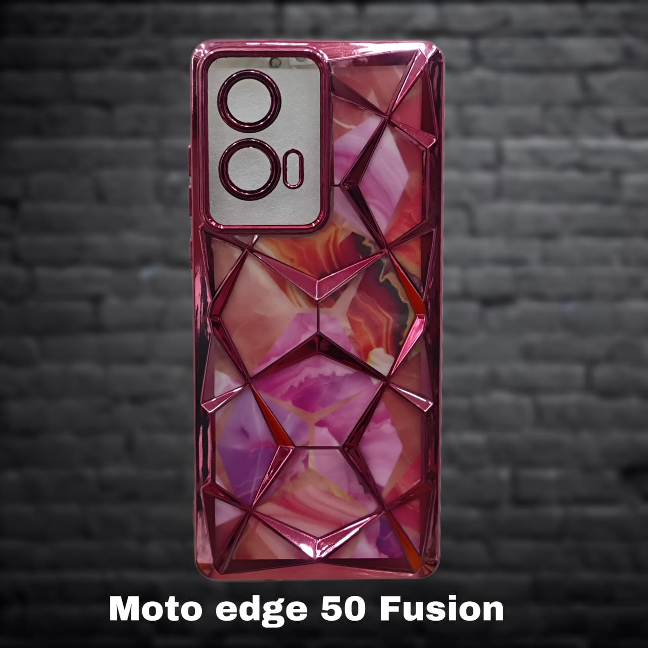 Premium Back Cover for Moto Edge 50 Fusion ( Shock Proof , high Quality Material) Pack of : 1