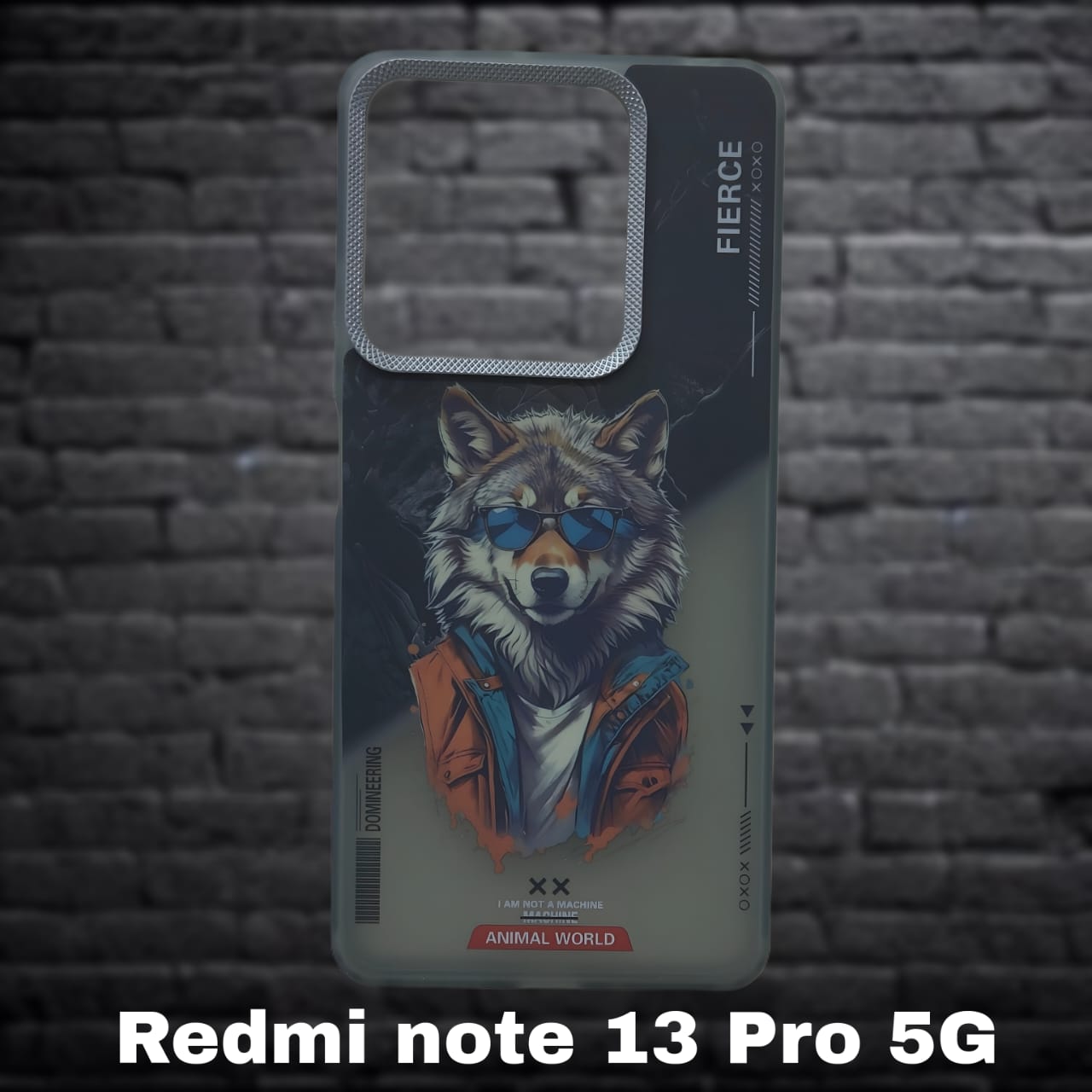 Premium Back Cover for Redmi Note 13 Pro 5G( Shock Proof , high Quality Material) Pack of : 1