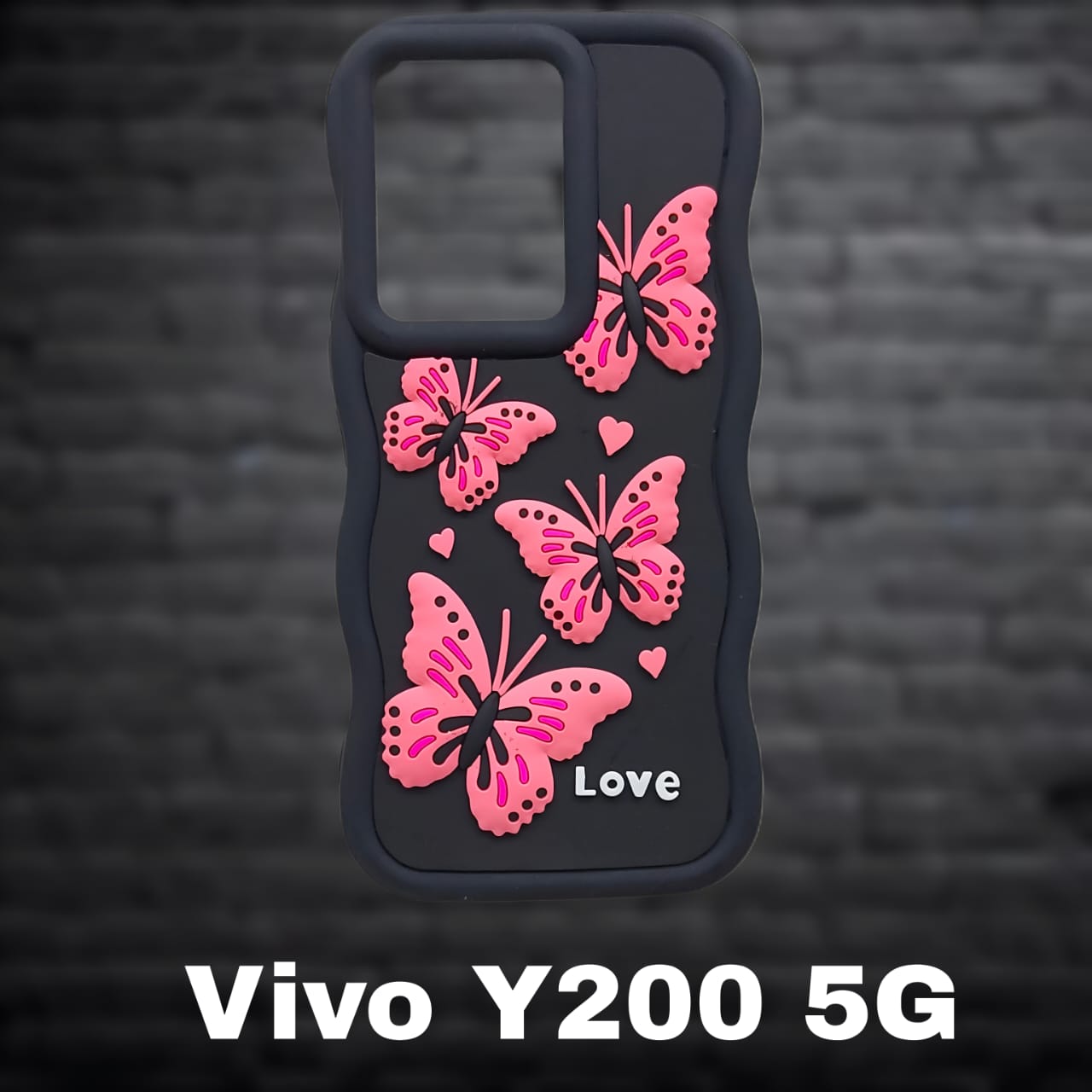 Premium Back Cover for Vivo Y200 5G ( Shock Proof , high Quality Material) Pack of : 1