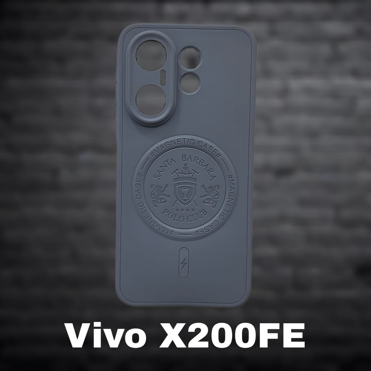 Premium Back Cover for Vivo X200FE  ( Shock Proof , high Quality Material) Pack of : 1