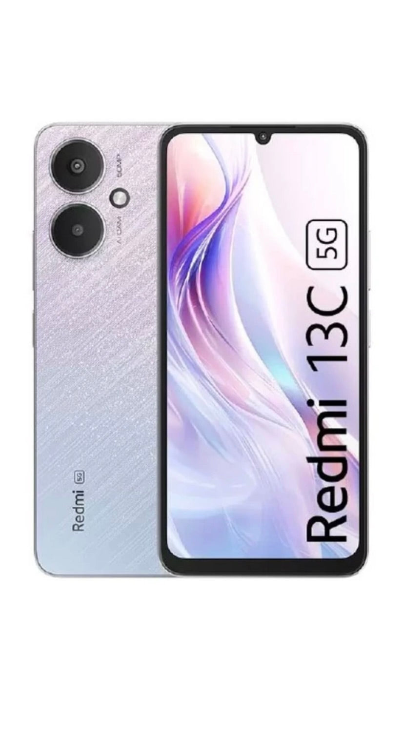 XIAOMI Redmi 13C 5G Startrail Silver 8GB RAM, 256GB ROM (1 Year Seller Warranty Support)