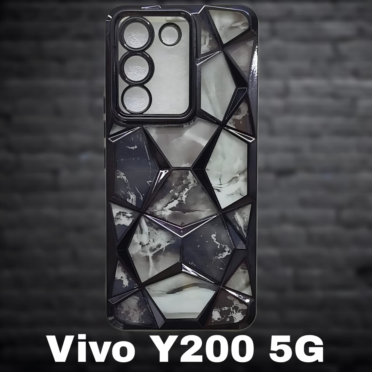 Premium Back Cover for Vivo Y200 5G ( Shock Proof , high Quality Material) Pack of : 1