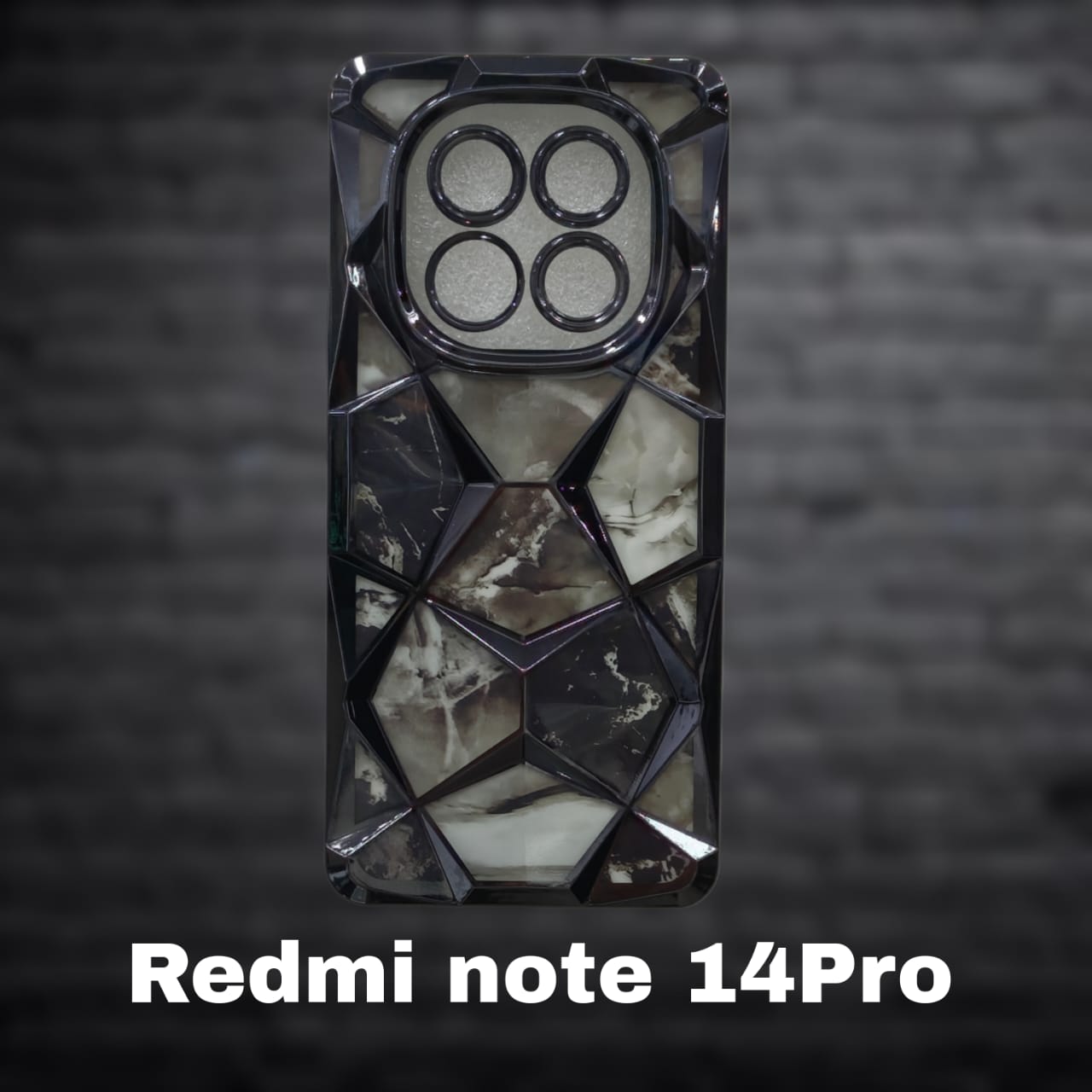 Premium Back Cover for Redmi Note 14 Pro( Shock Proof , high Quality Material) Pack of : 1