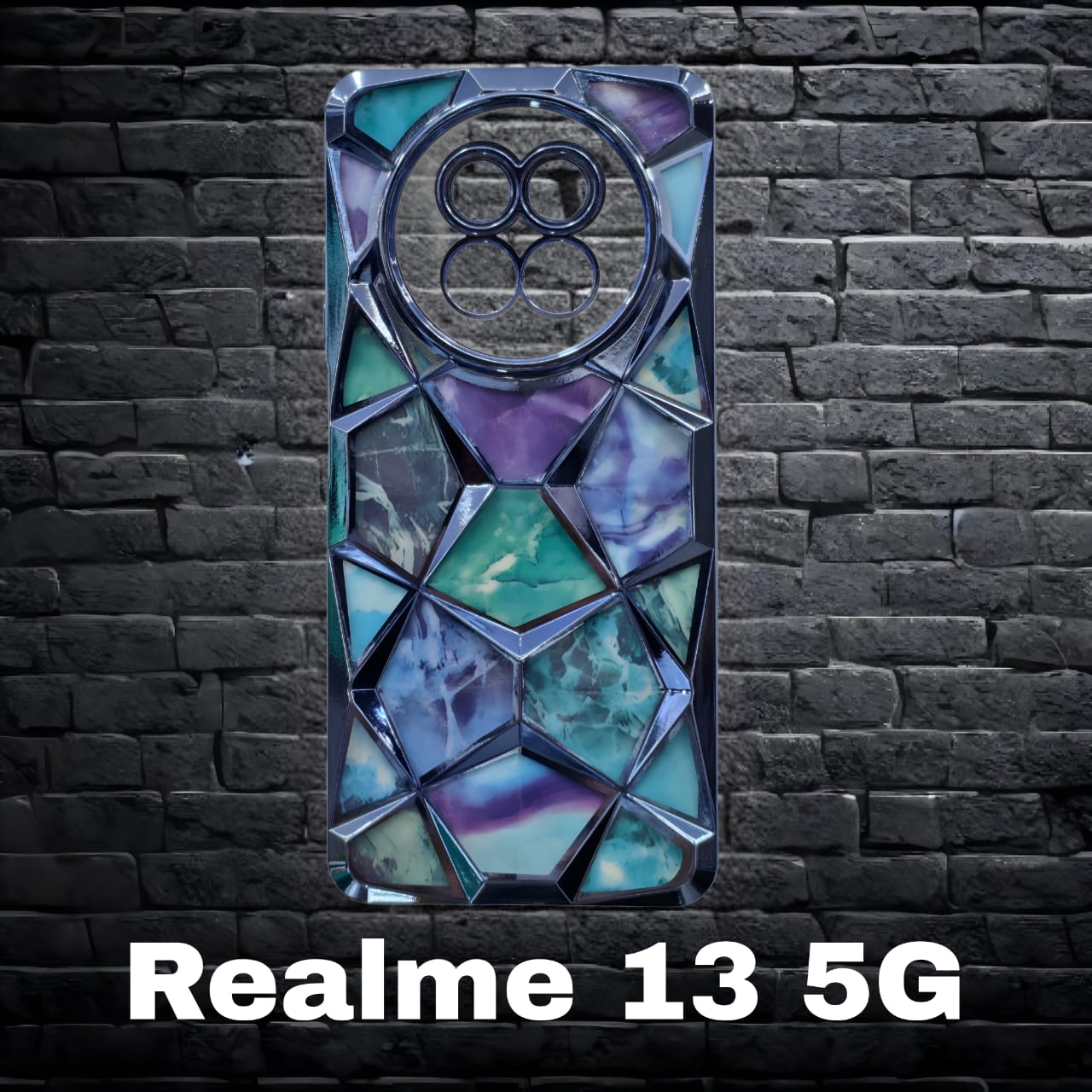 Premium Back Cover for Realme 13 5G ( Shock Proof , high Quality Material) Pack of : 1