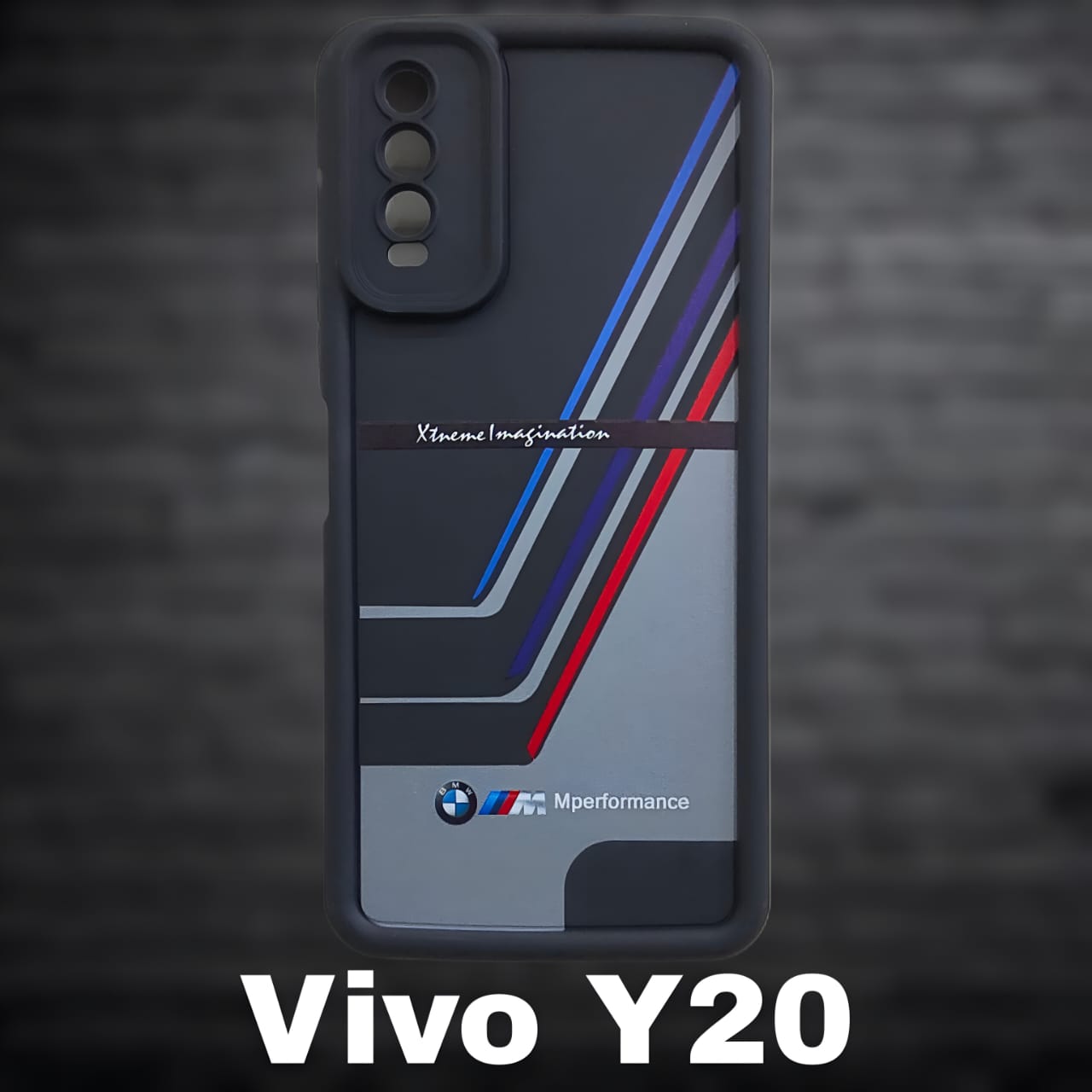 Premium Back Cover for Vivo Y20 ( Shock Proof , high Quality Material) Pack of : 1