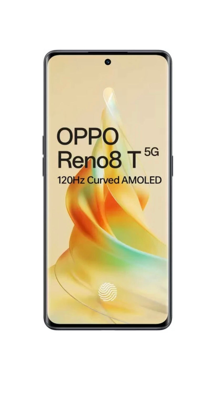 Oppo Reno8T 5G Midnight Black 8GB RAM, 128GB ROM (1 Year Seller Warranty Support)