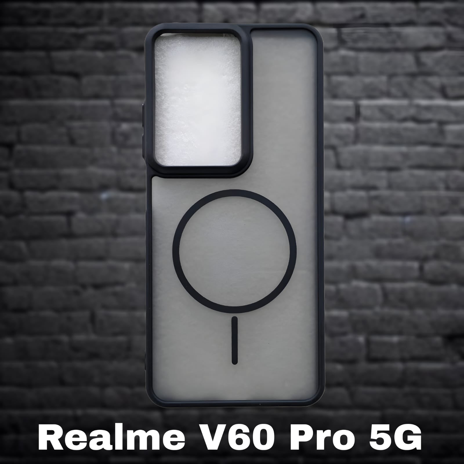 Premium Back Cover for Realme v60 Pro 5G ( Shock Proof , high Quality Material) Pack of : 1