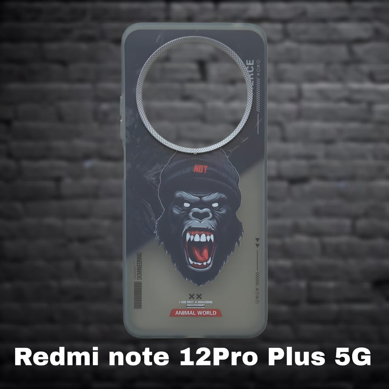 Premium Back Cover for Redmi Note 12 Pro Plus 5G( Shock Proof , high Quality Material) Pack of : 1