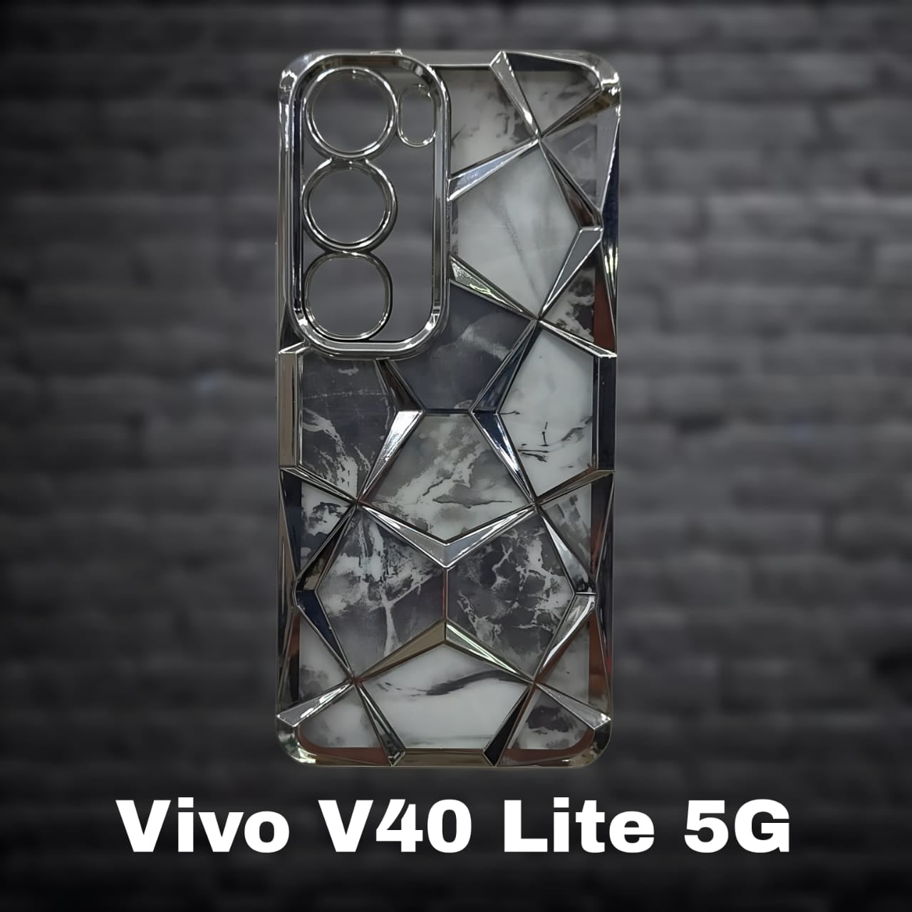 Premium Back Cover for Vivo V40Lite 5G ( Shock Proof , high Quality Material) Pack of : 1