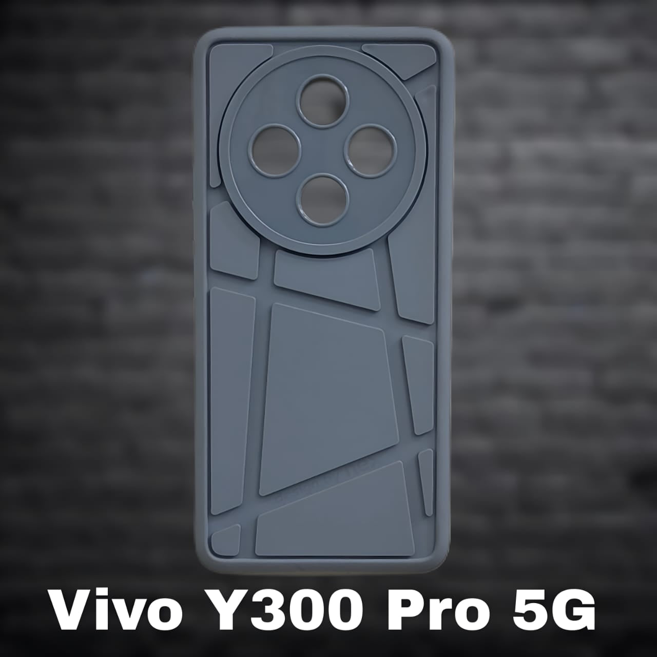 Premium Back Cover for Vivo Y300 Pro 5G ( Shock Proof , high Quality Material) Pack of : 1