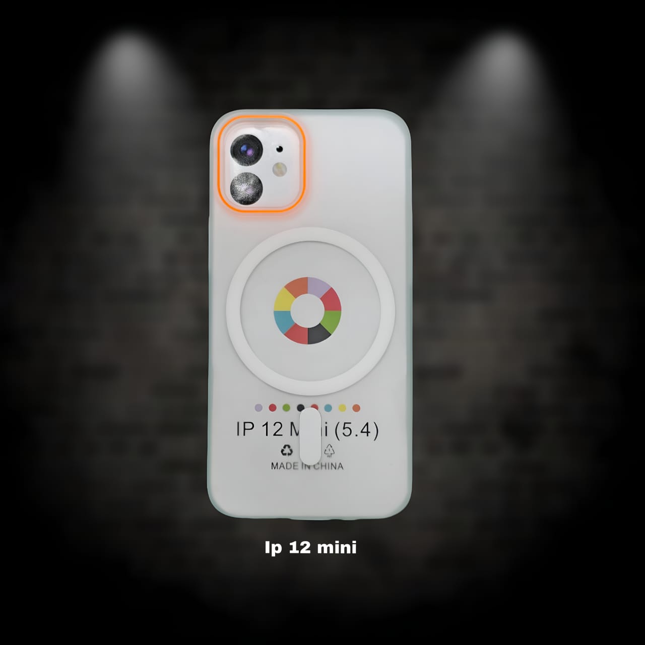 Premium Back Cover for Apple iPhone 12 Mini ( Shock Proof , high Quality Material) Pack of : 1