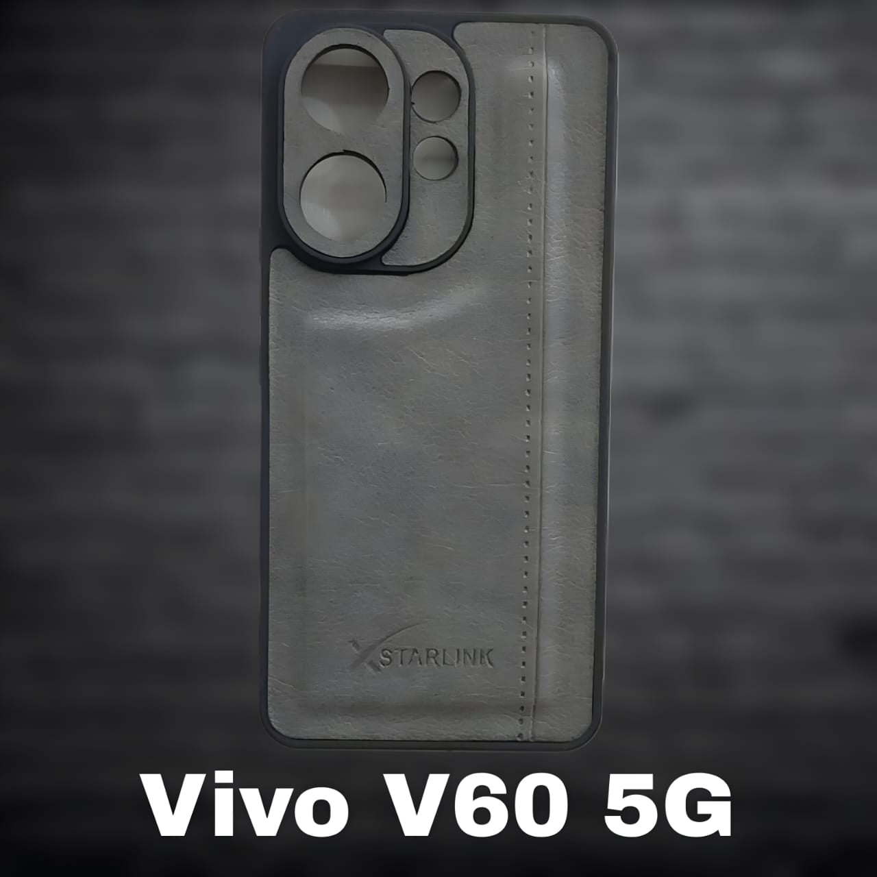 Premium Back Cover for Vivo V60 5G ( Shock Proof , high Quality Material) Pack of : 1