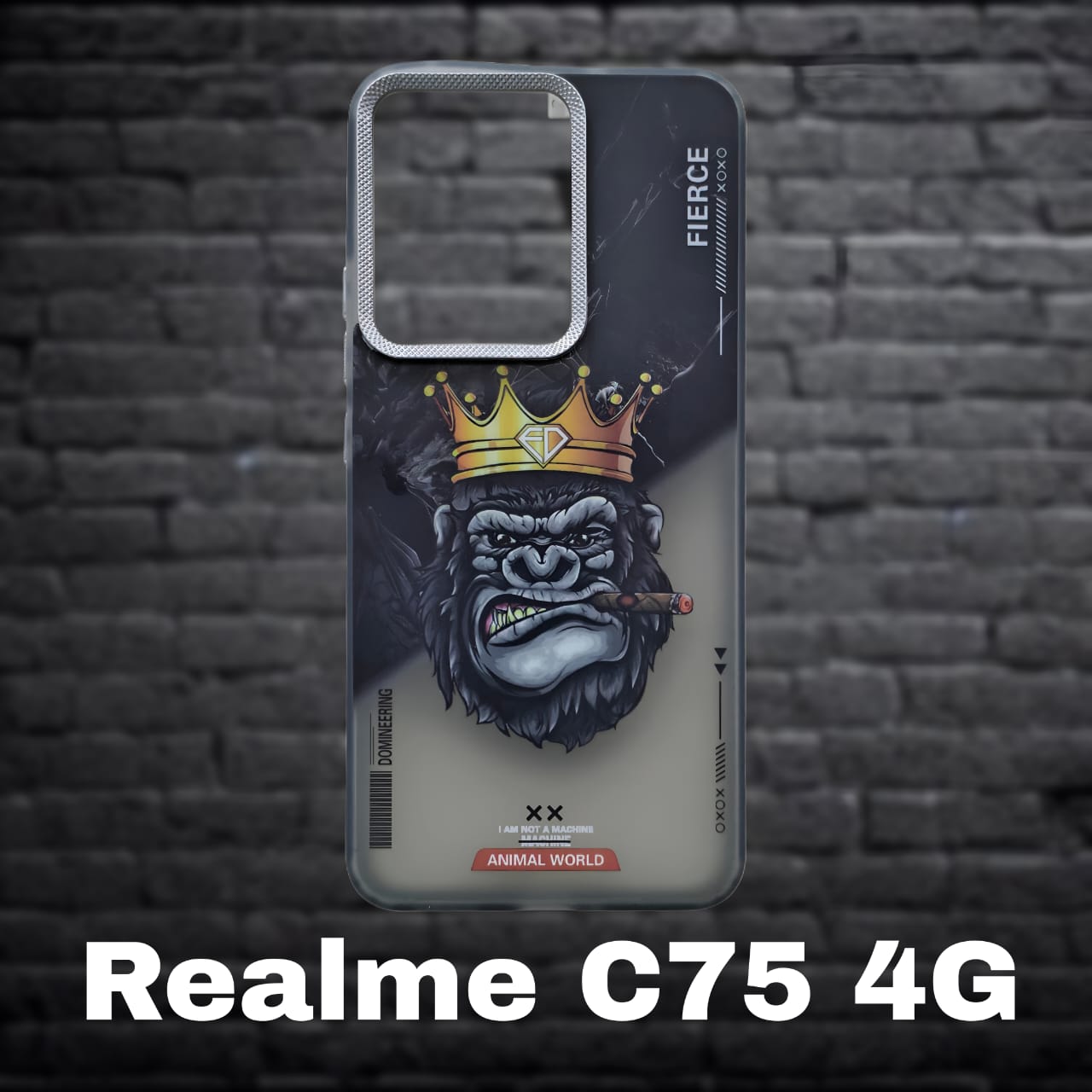 Premium Back Cover for Realme C75 5G ( Shock Proof , high Quality Material) Pack of : 1